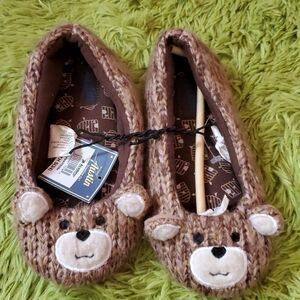 Austin Bear Slippers NWT